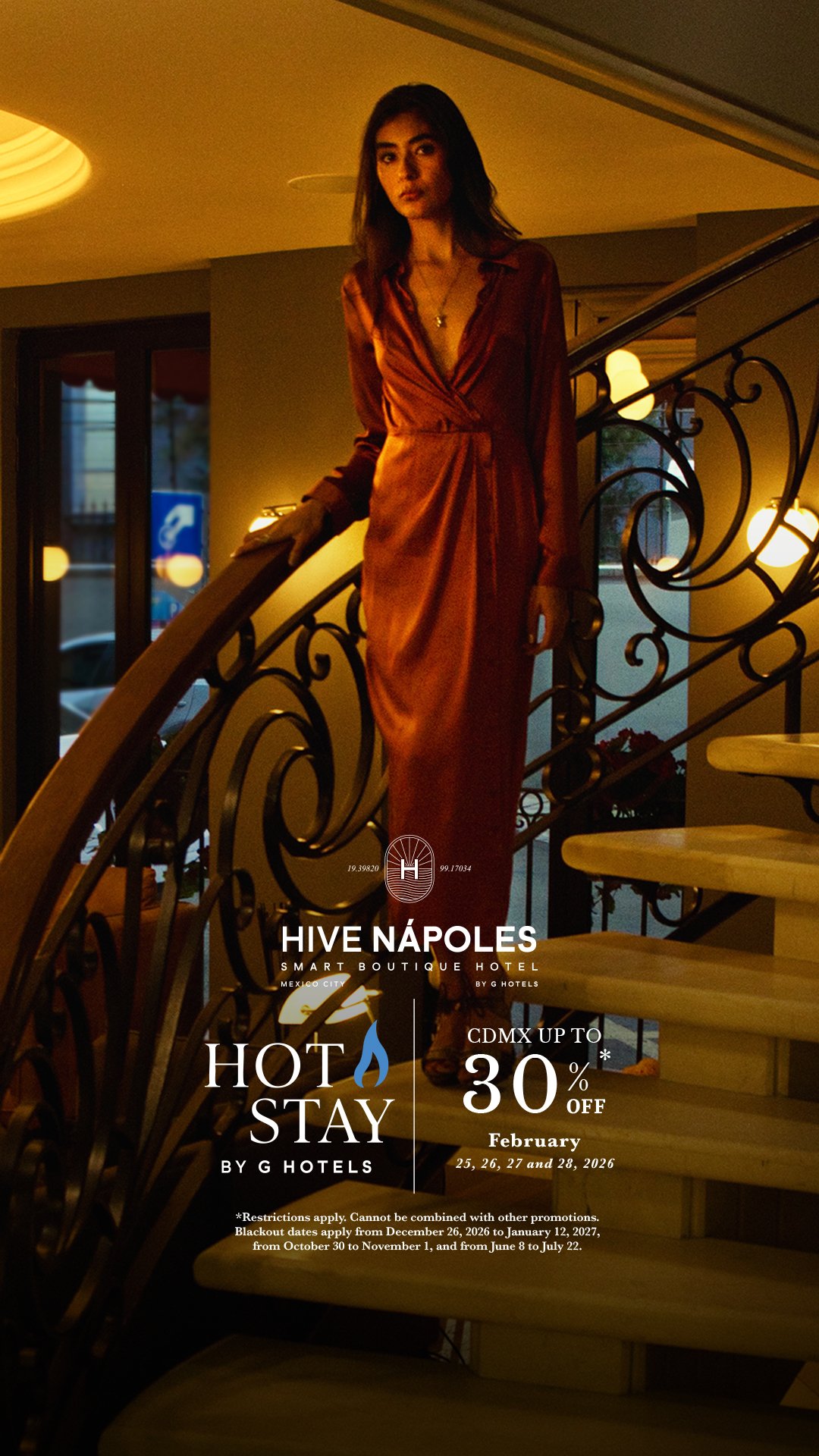 Hot Stay Feb. 25-28 I HIVE NÁPOLES 1080px x 1920px I IN